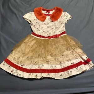 Disney Mickey and Minnie Christmas Dress